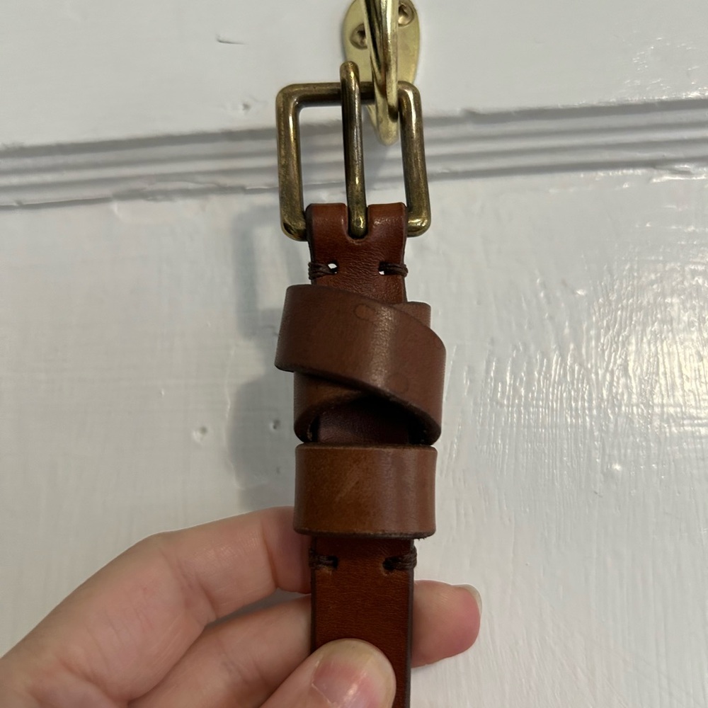 Madewell leather belt